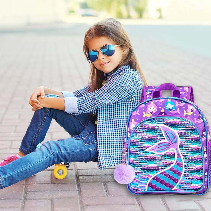 GXTVO Mermaid Toddler Backpack - Image 5